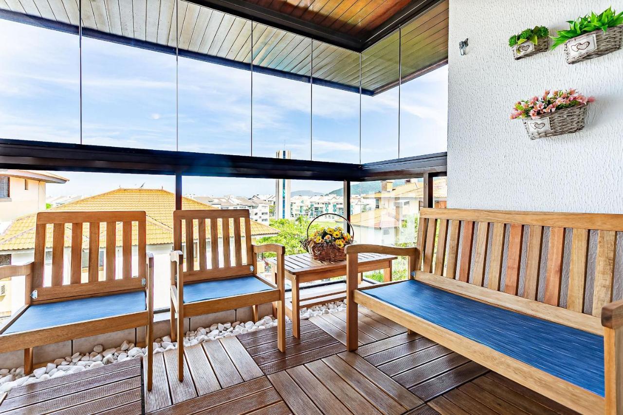 Apto Com Sacada E Churrasq 260M Praia Brava Coi302 Florianópolis Exteriör bild